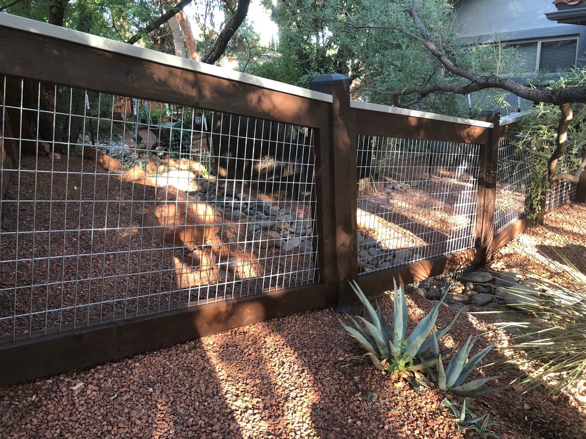 Farm Fence W/ Wire Mesh Instruction Booklet. instruction Etsy