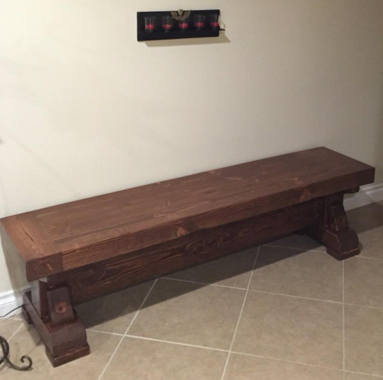 Farm Bench Etsy