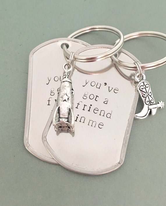 Best Friend Keychains You've Got a Friend In Me keychain Etsy