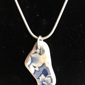 Stunning sea pottery pendant