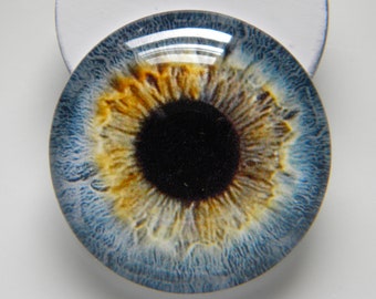 Glass eyes, blue-gray eyes, human eyes, doll eyes, blue-gray doll eyes, animal eyes, realistic eyes. One Pair - Choose size from menu.