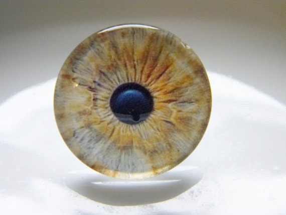 Baby Blue Doll Eyes - Realistic Glass Human Taxidermy Eyeballs 25mm