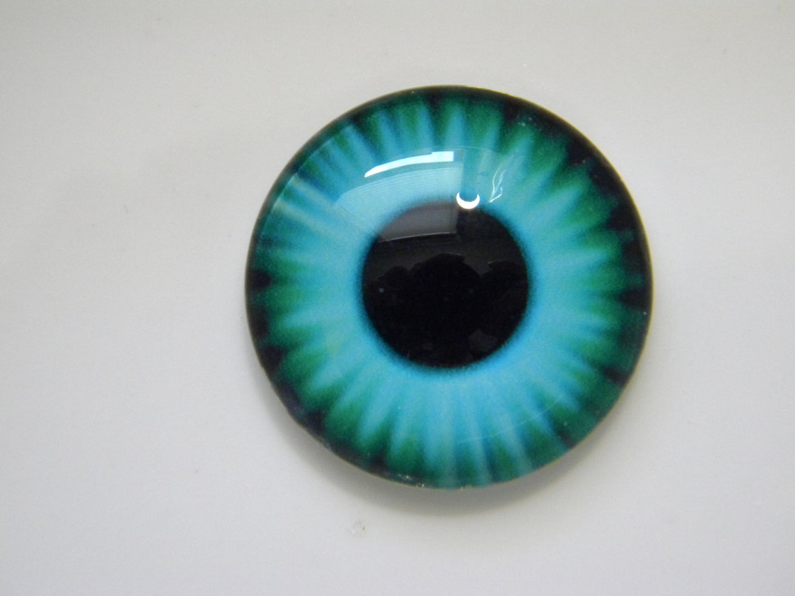 Glass Eyes Bluegreen Eyes Doll Eyes Teal Doll Eyes Etsy