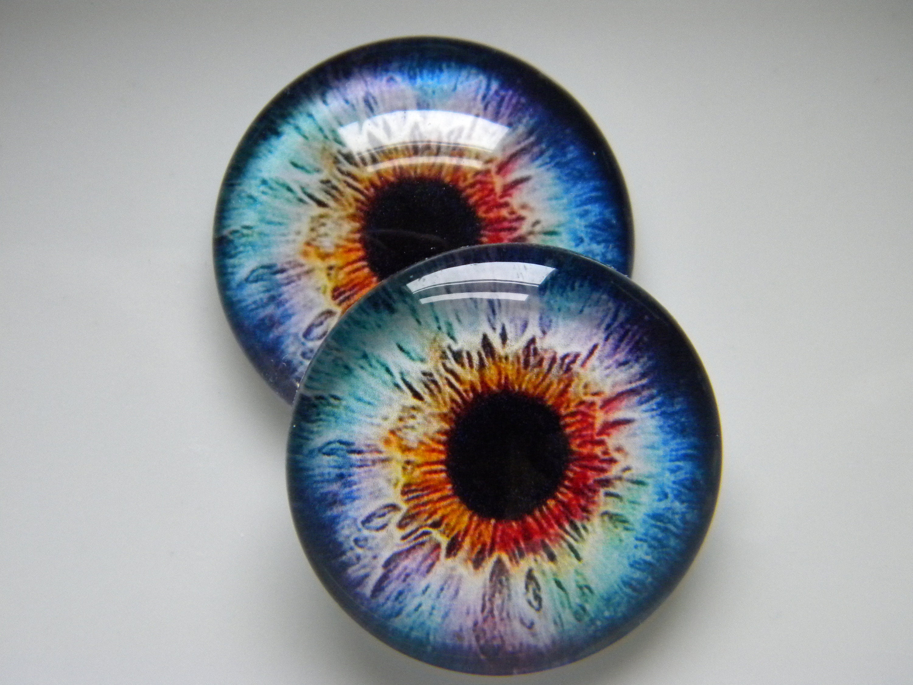 Rainbow Fantasy Plastic Safety Eyes – Handmade Glass Eyes