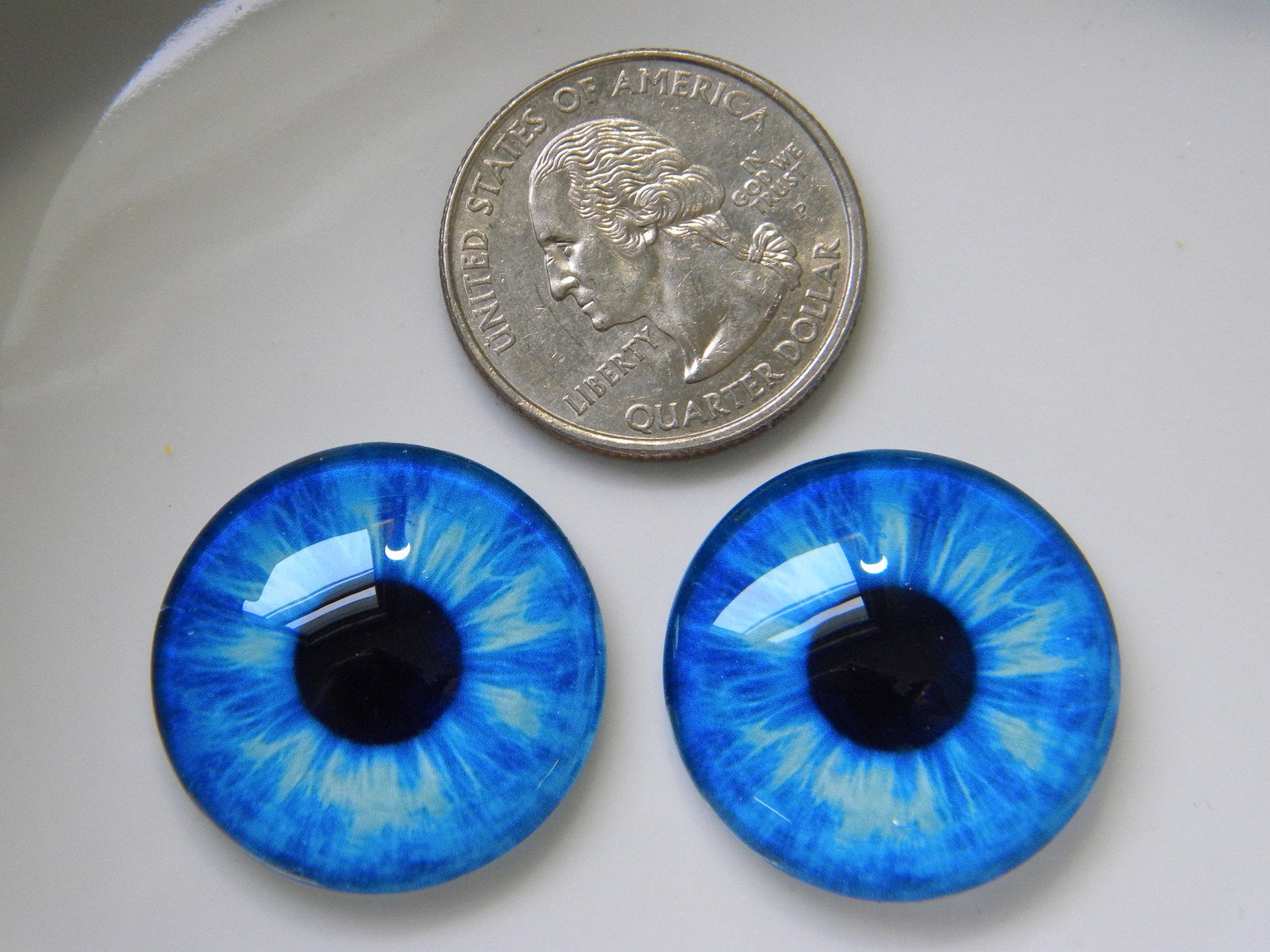 Glass Eyes Blue Eyes Doll Eyes Blue Doll Eyes Blue Glass Etsy