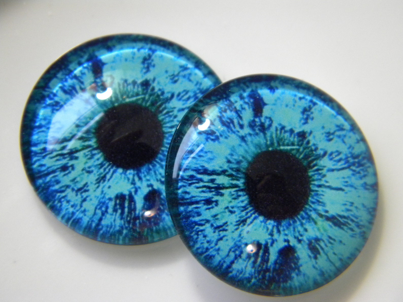 Glass Eyes Blue Eyes Doll Eyes Blue Doll Eyes Plushie Etsy