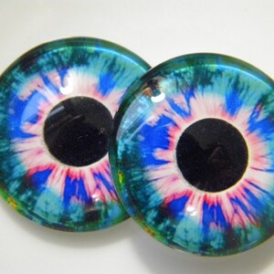 eyes for sculptures bird eyes Glass eyes taxidermy eyes blue eyes small blue eyes One pair 12mm glass eyes. doll eyes blue doll eyes