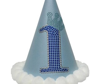 light blue party hat etsy