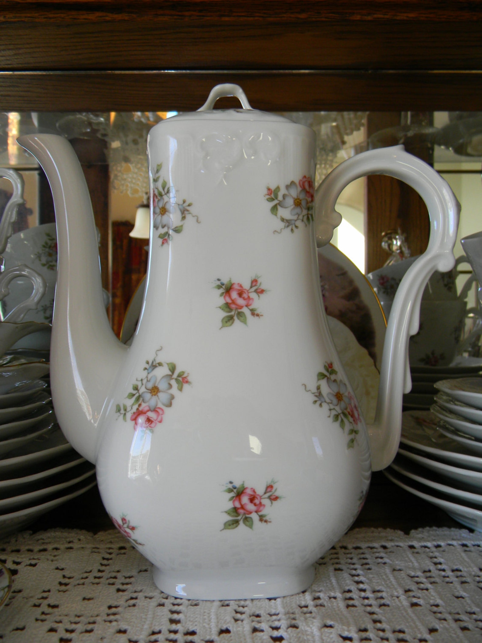 Princess House Rose Garden 29 Piece Tea Set Etsy