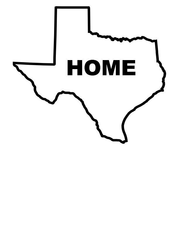 Download Texas Home svg vector image | Etsy