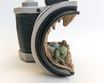 Surreal Desk Sculpture art handmade camera