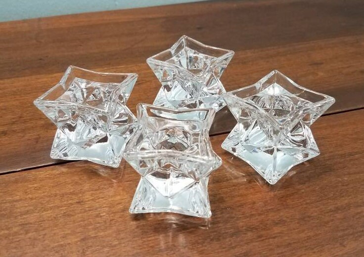 Crystal Star of David Candle Holders Etsy