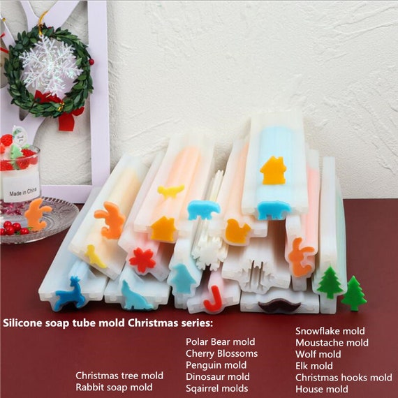 Molds to make snowflake soaps. Online sale