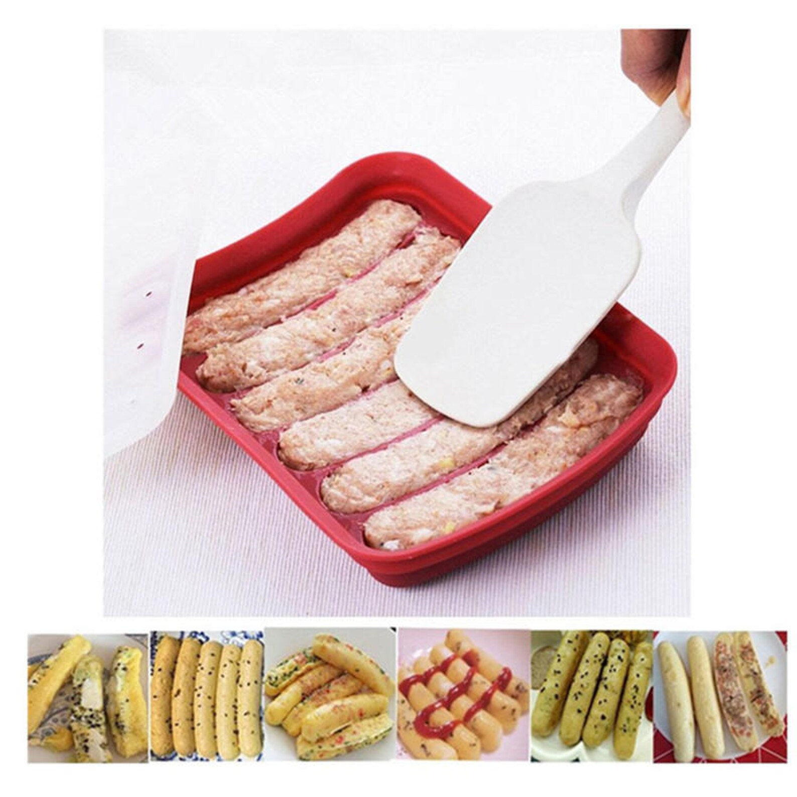 Silicone Sausage Mold DIY Mold Sausage Rack Sausage Box Hot Etsy