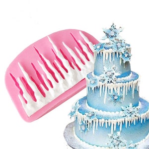 3D Glass Ice Melter Cake Molds Chocolate Cooking Mold Cooking Sugarcraft Decoration Tools HY0022