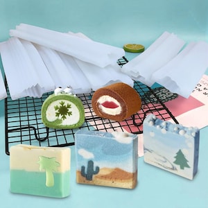 Snowflake Tube Soap Mould Candle Mold Cake Rolls Long Sandwich Silicone Mold Lips Mousse Cake Sandwich Tube Mold DIY Soap Mold