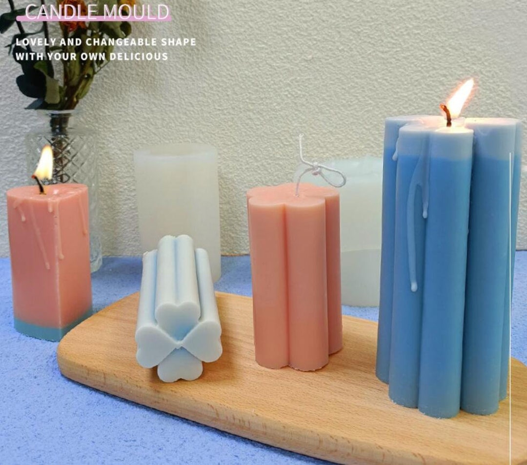 Large Cylinder Silicone Mold Candle Mousse Cake Mould Home Decoration Kids  Gift