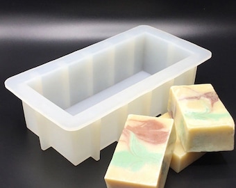 10'' Silicone Loaf Mold - Rectangle Soap & Bread Making