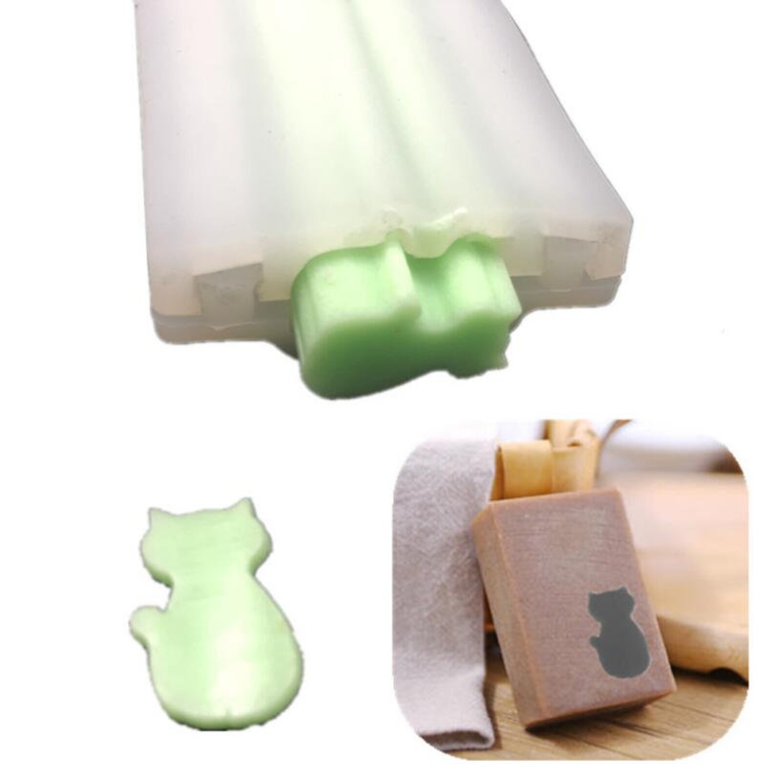 DIY Cat Tube Molds Animal Silicone Handmade Soap Tube Column Etsy