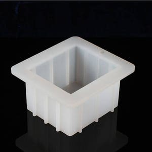 Food Grade Silicone Loaf Soap Molds Soap Bar Moulds DIY Cake Baking Tools B0258