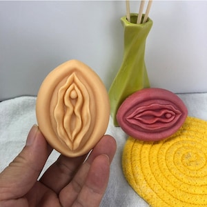 3D Vulva Silicone Mold, Vagina Candle, Soap, Resin, Clay Craft Mould