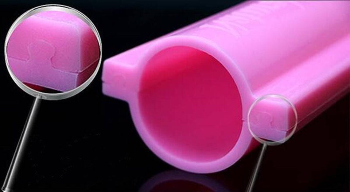 1KG 1000ml Round Tube Pipe Column Soap Mold Circular Silicone Etsy