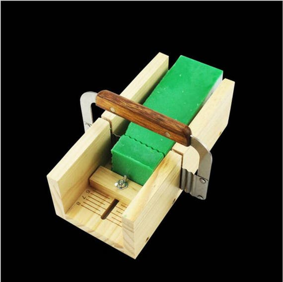 Precision Loaf Soap Cutter Wooden Box with String Slicer Cutting Tools Set