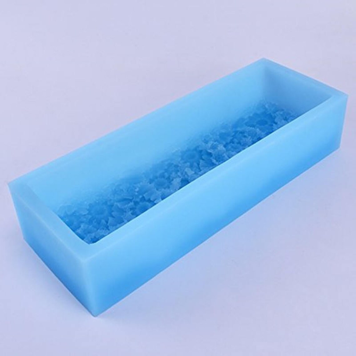 Big Rectangle Loaf Silicone Soap Mold With Decorative Patterns Etsy