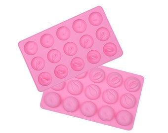 15-cavity Funny creative fun Ice Mold Silicone Ice-making Molds Tray cube Tools Handmade Pudding Jelly Chocolate Mould