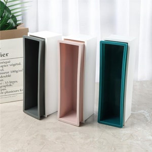 Manufacturers Stock Silicone Plastic box Soap Mold Candle Mousse Toast Cake Mold Handmade Soap Mold Diy Silicone Loaf Toast Mold