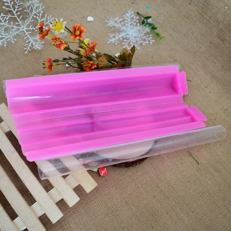 T0002 Big Heartshaped Pipe Tube Soap Mold Silicone Molds Etsy
