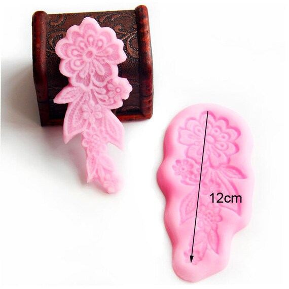 Buy Fondant Cake Silicone Mold Lace Mold Cake Mold Silicone Baking