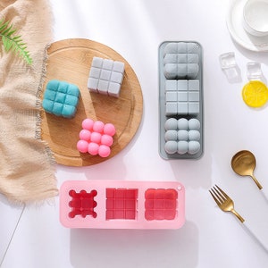 3D Rubik&#39;s Cube Silicone Mold, DIY Soap, Candle, Cake