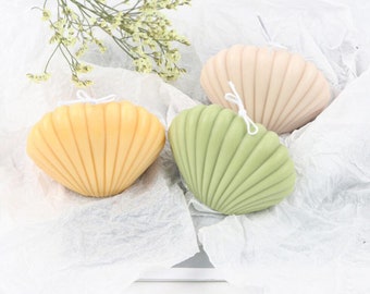 3D Silicone Ocean Shell Mold, DIY Candle Soap Plaster, Resin Craft
