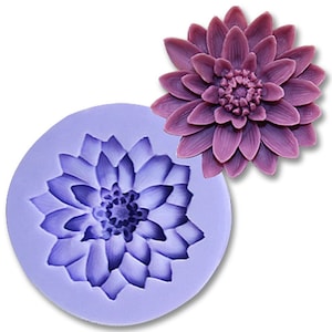 F0198-Silicone Mini Resin Flower Fondant Cake Decoration Candy Mold Chocolate Ice Mold Soap Mold