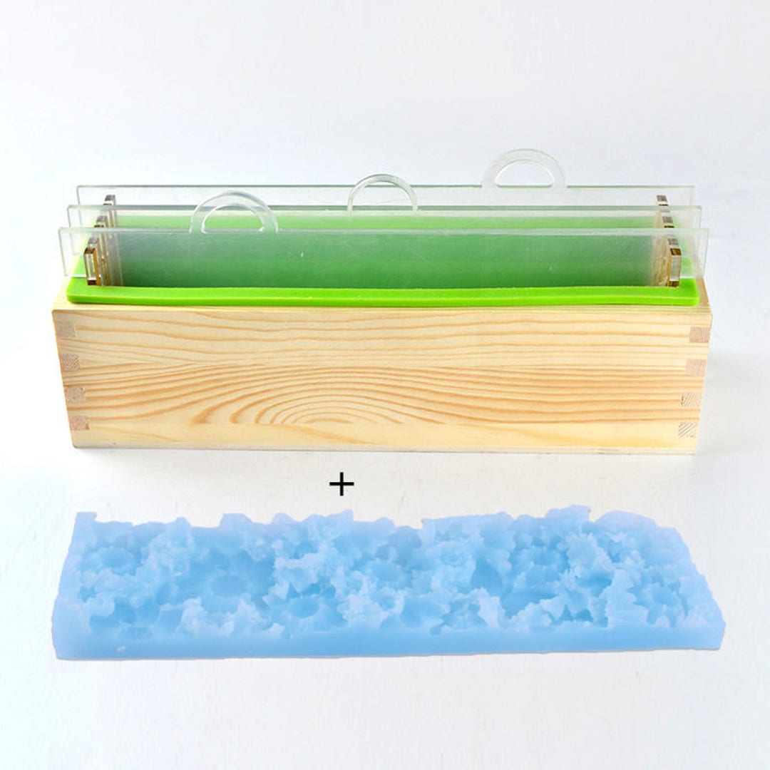 D021S Silicone Mold Set Handmade Render Loaf Soap Mould With ...