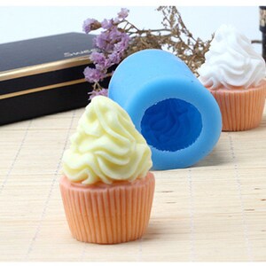 3D Silicone Mold Ice cream Sweet tube Chocolate Mold DIY Soap Mold Fondant Cake Decorating Tools Silicone Soap Molds R1786