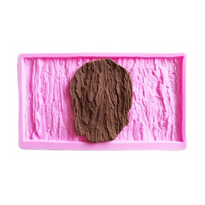 E0111 Tree Bark Texture Line Fondant Cake Mold Food Grade Silicone Cake Mold for Kitchen Baking Decoration and Tool