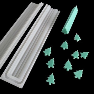 New Christmas Tree Silicone Handmade Soap Tube Mold Mousse Cake Roll Sandwich Mold Tube Mould 32CM long