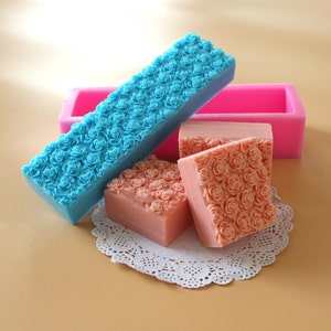 Nicole Rectangular Loaf Mould Handmade Silicone Soap Mold – Boowan Nicole