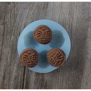 DIY Baking Mini Chocolate Mold Walnut DIY Resin Flower Mold Fondant Cake Decorative Mold Silicone F0646