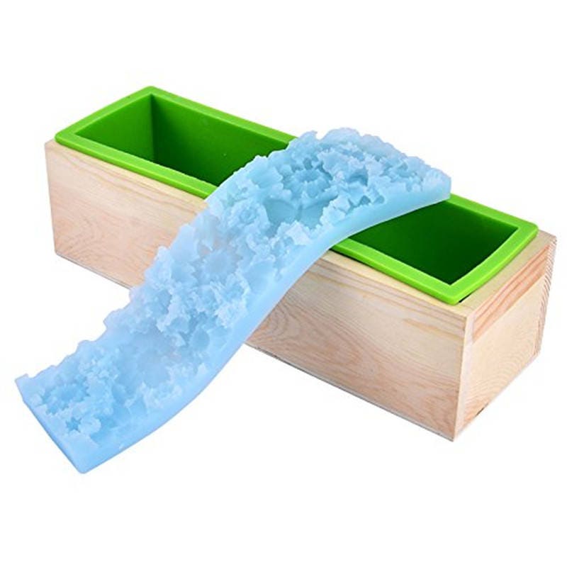 D0021 Silicone Loaf Soap Craft Embossed Soap Silicone Mold Set Etsy