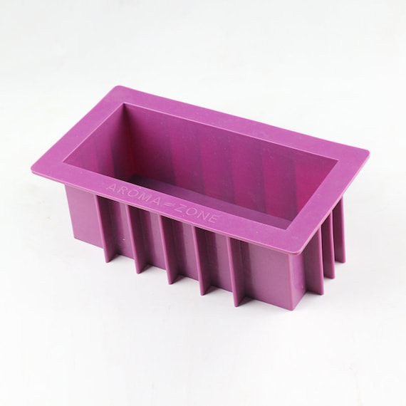 1.2L Handmade Soap Silicone Rectangle Fandont Mold Pastry Bakeware Tools