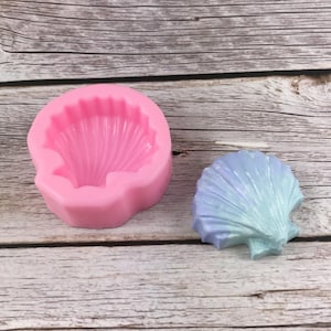 Ocean Shell Scented Candle Mold Silicone Mold-Resin Plaster Craft Clay Creative Chocolate Mold-Children&#39;s Birthday Cake Decoration Tools