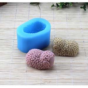 3D Zodiac Sheep Lamb Chocolate Mold DIY Handmade Soap Silicone Mold Soap Mold Baking Fondant Cake Decorating Tools R1824