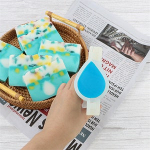 DIY Water drop Tube Mold,Soap Molds,Handmade Silicone Soap Tube Moulds,Soap Tools,Water Drop Mousse Tube Mold,Sandwich Mousse Roll Cake Mold