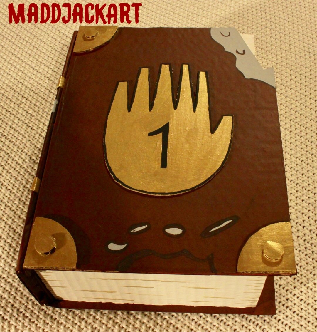 Gravity Falls Cardboard Journals Prop Set 3 Pcs | Etsy