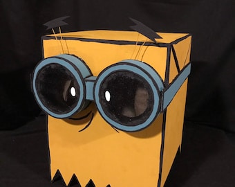 Villainous Dr. Flug Paper Bag Cardboard Mask