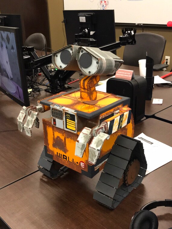 Cardboard Figure Walle Life Size Etsy