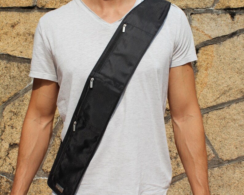 Sash Bandolier Cross Body pouch wallet bag unisex Basic Etsy